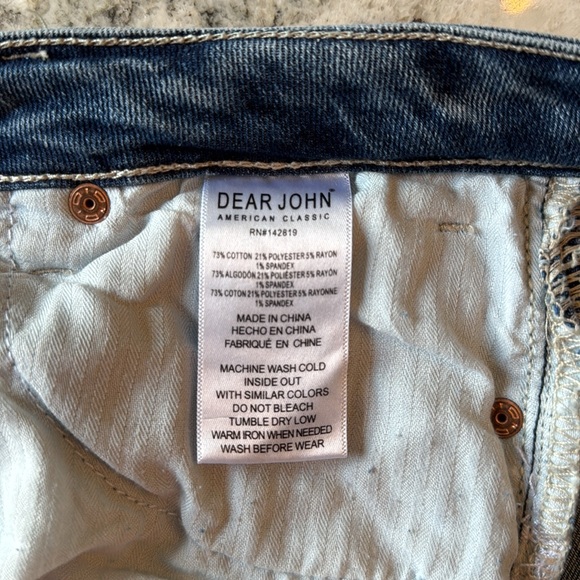 Dear John high rise flare denim size 27 - Picture 6 of 6